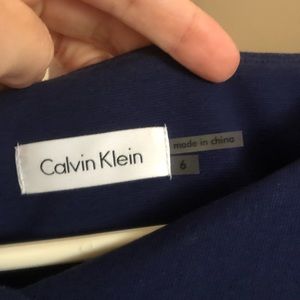 Calvin Klein blue/purple color-only worm twice!